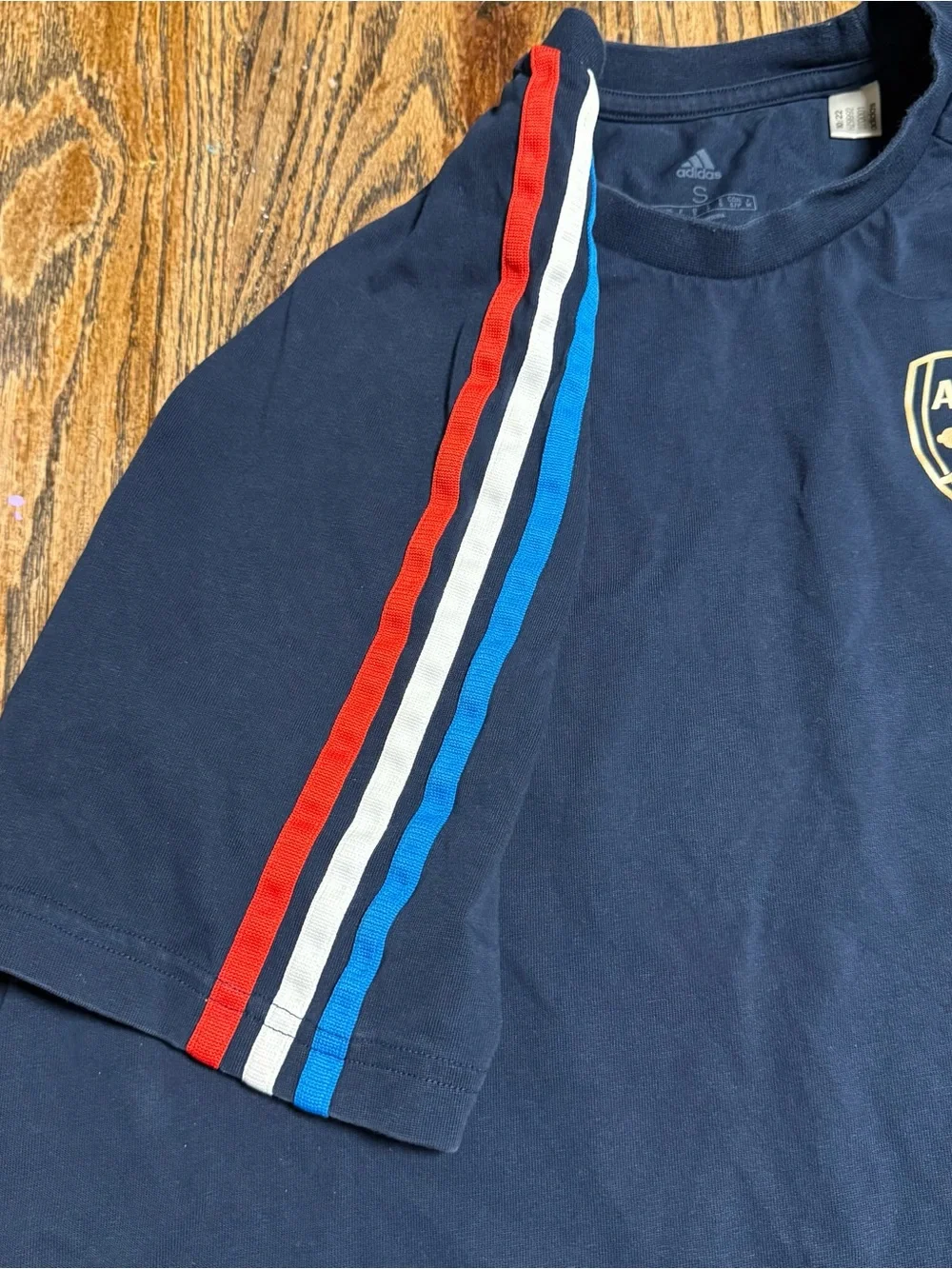 Arsenal Adidas France Pack Tshirt 22/23 Kit Room Size Small Shirt Premier League